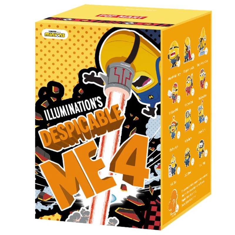 POP MART Universal Despicable Me 4 Series Figure Blind Box