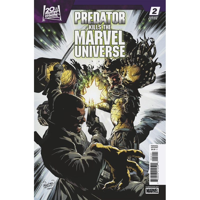 Predator Kills The Marvel Universe #2 Carlo Pagulayan Hunting The Hunters Variant