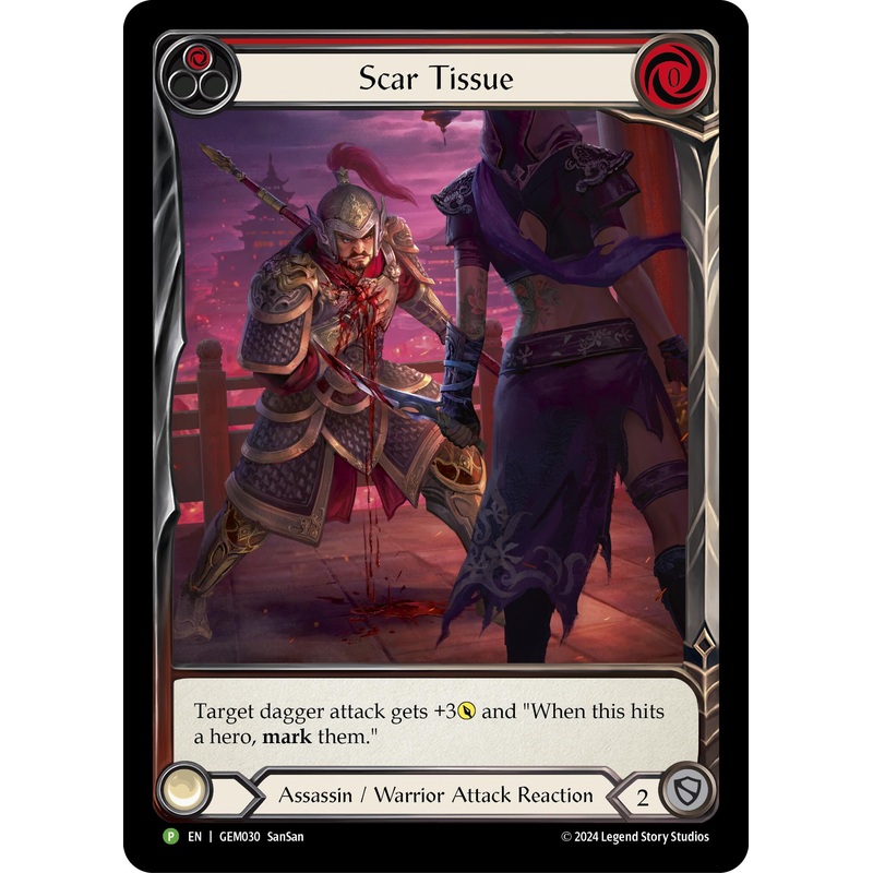 Scar Tissue (Red) [GEM030] (GEM Pack 1)  Rainbow Foil