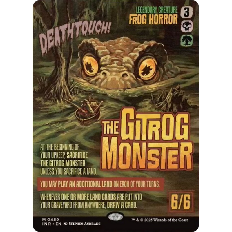 The Gitrog Monster (Showcase) [Innistrad Remastered]