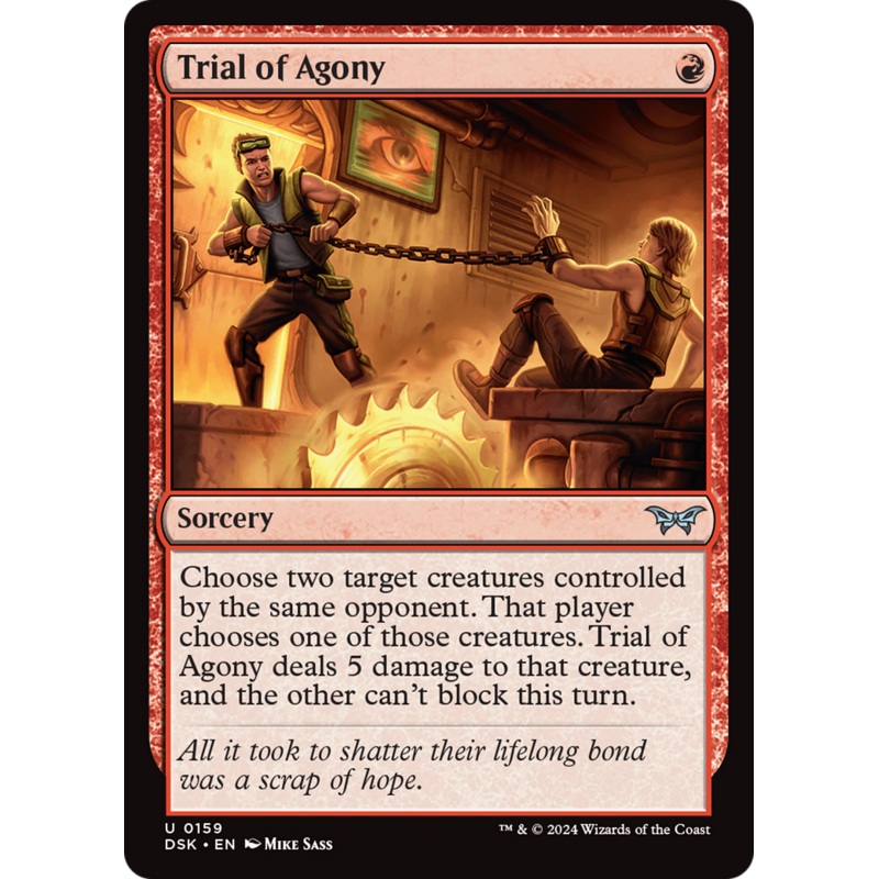 Trial of Agony [Duskmourn: House of Horror]