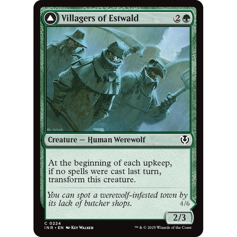 Villagers of Estwald // Howlpack of Estwald [Innistrad Remastered]