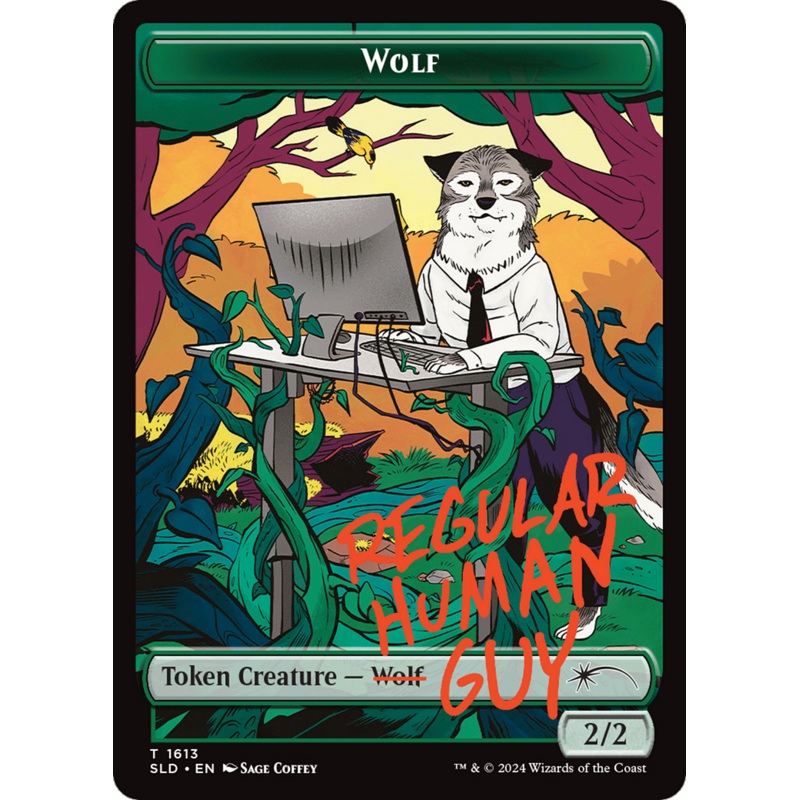 Wolf Token [Secret Lair Drop Series]
