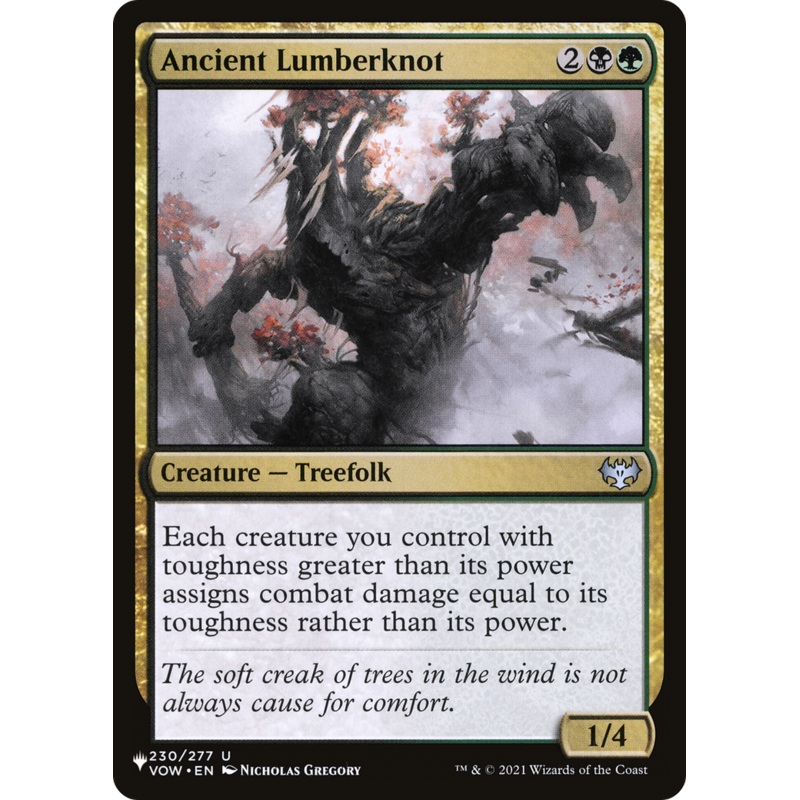 Ancient Lumberknot [The List]