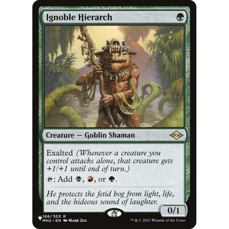 Ignoble Hierarch [The List]