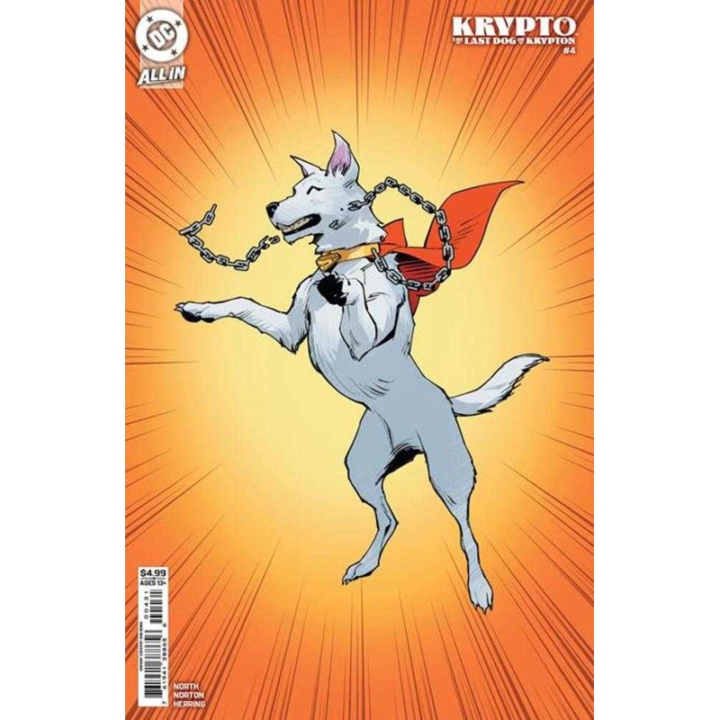Krypto The Last Dog Of Krypton #4 (Of 5) Cover C Dan Mora Corner Box Card Stock Variant