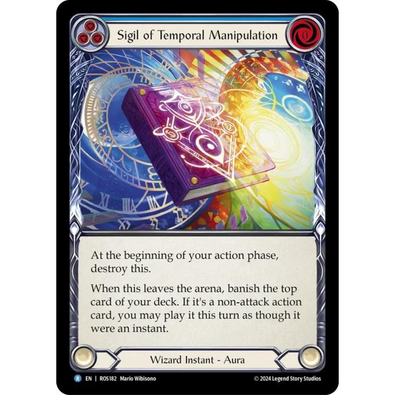 Sigil of Temporal Manipulation (Marvel) [ROS182] (Rosetta)  Cold Foil