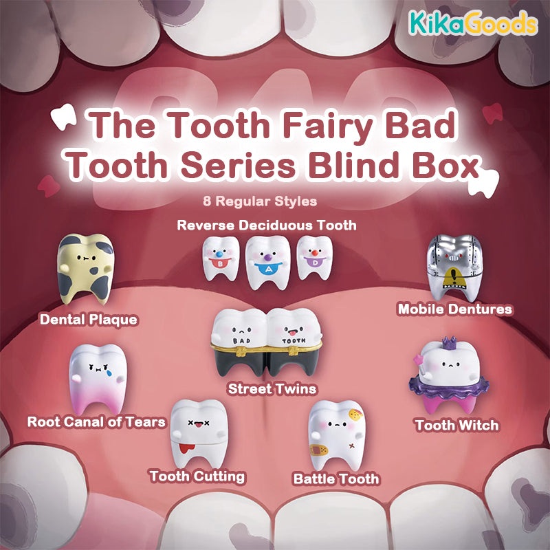 The Tooth Fairy Bad Tooth Series Blind Box