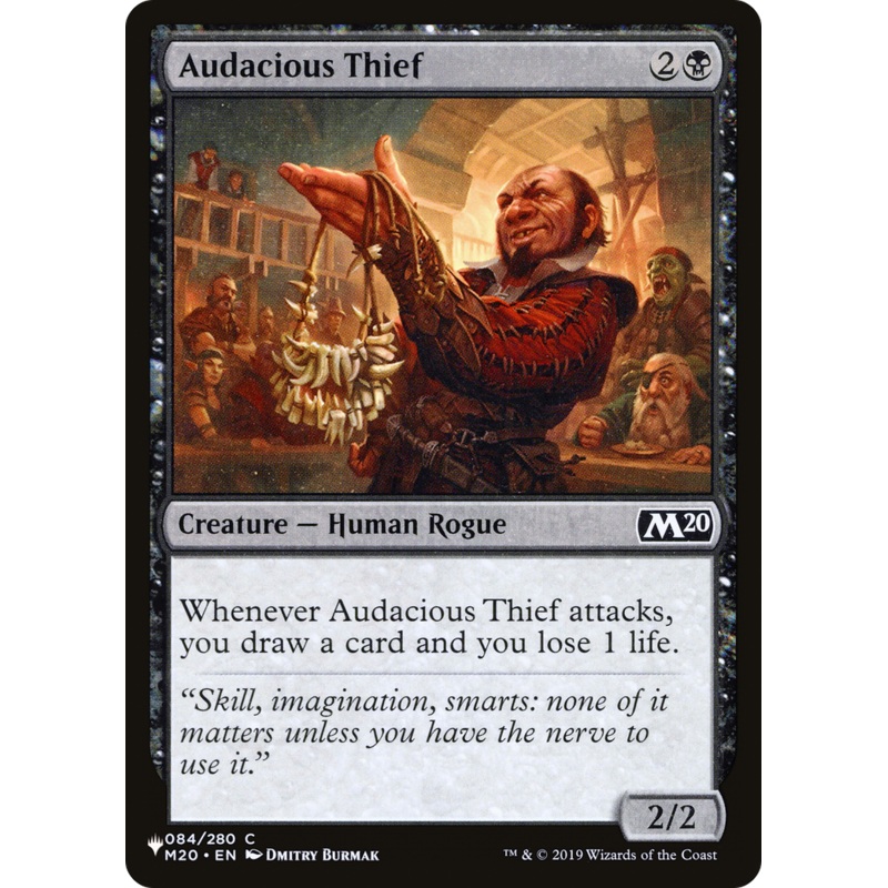 Audacious Thief [The List]
