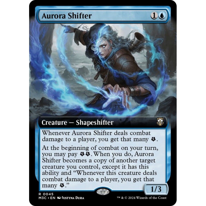 Aurora Shifter (Extended Art) (Ripple Foil) [Modern Horizons 3 Commander]