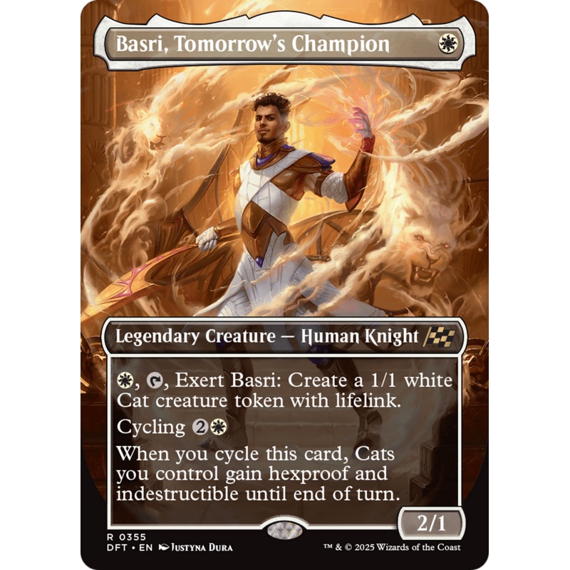 Basri, Tomorrow’s Champion (Borderless) [Aetherdrift]