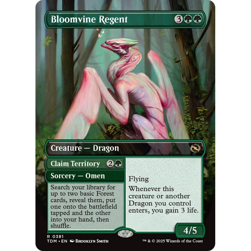 Bloomvine Regent (Borderless) [Tarkir: Dragonstorm]