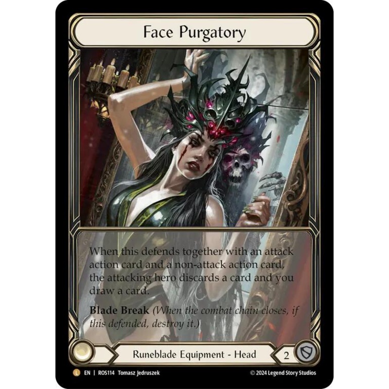 Face Purgatory (Extended Art) [ROS114] (Rosetta)  Cold Foil
