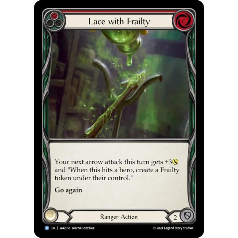 Lace with Frailty [AAZ018] (Armory Deck: Azalea)