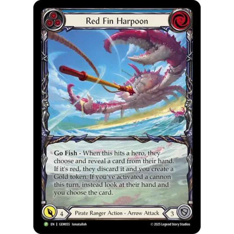Red Fin Harpoon [GEM055] (GEM Pack 2)