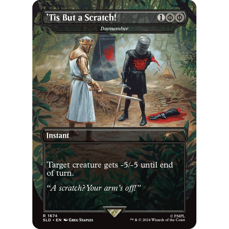 ‘Tis But a Scratch! – Dismember [Secret Lair Drop Series]