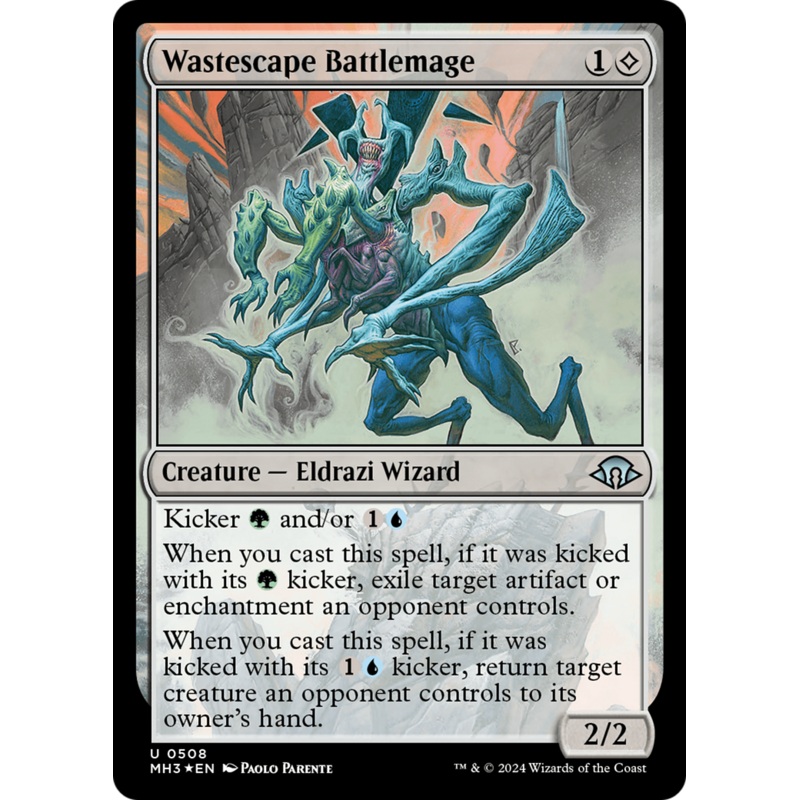 Wastescape Battlemage (Ripple Foil) [Modern Horizons 3]