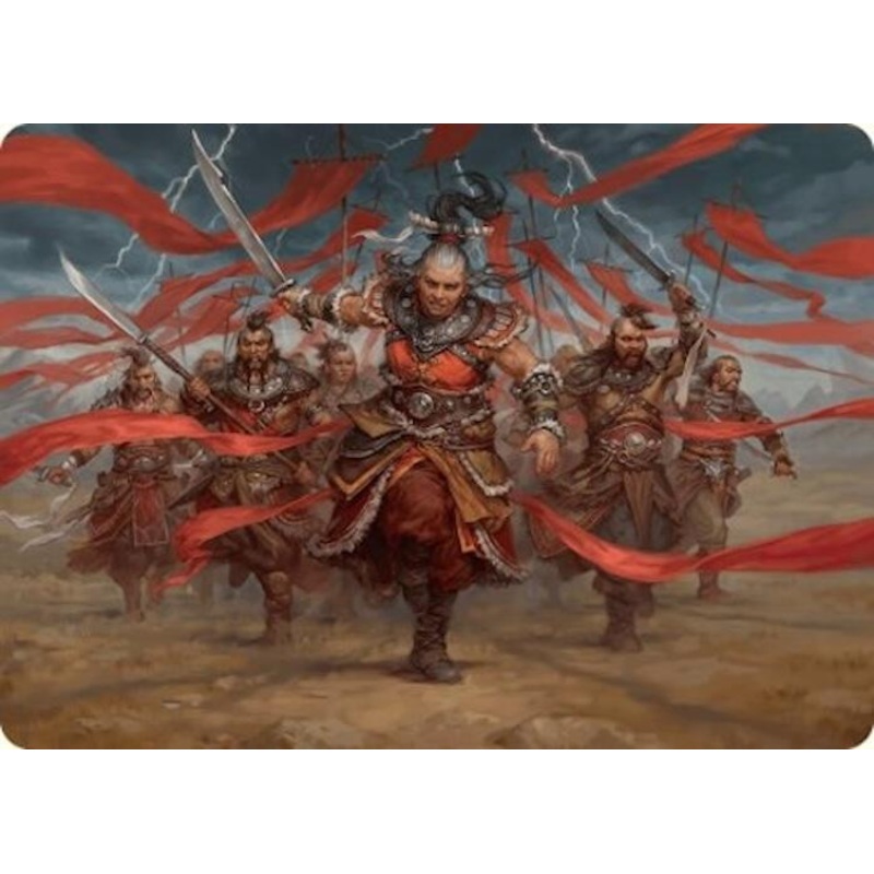 Alesha, Who Laughs at Fate Art Card (14/54) [Foundations Art Series]