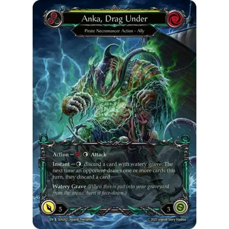 Anka, Drag Under [SEA262] (High Seas)  Cold Foil