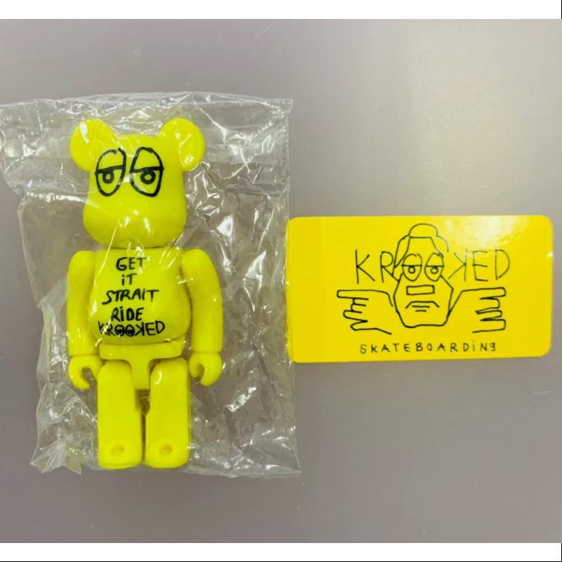 Bearbrick Series 20 ARTIST KROOKED SKATEBOARDING 100%
