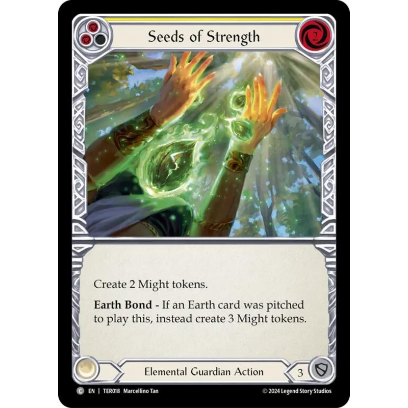 Seeds of Strength (Yellow) [TER018] (1st Strike)