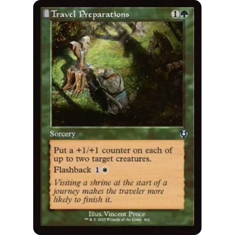 Travel Preparations (Retro Frame) [Innistrad Remastered]