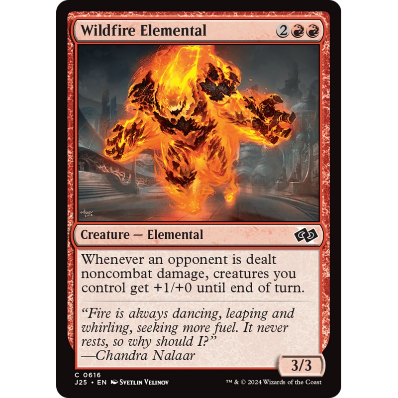 Wildfire Elemental [Foundations Jumpstart]