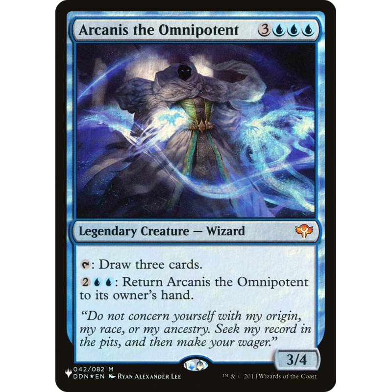 Arcanis the Omnipotent [The List]