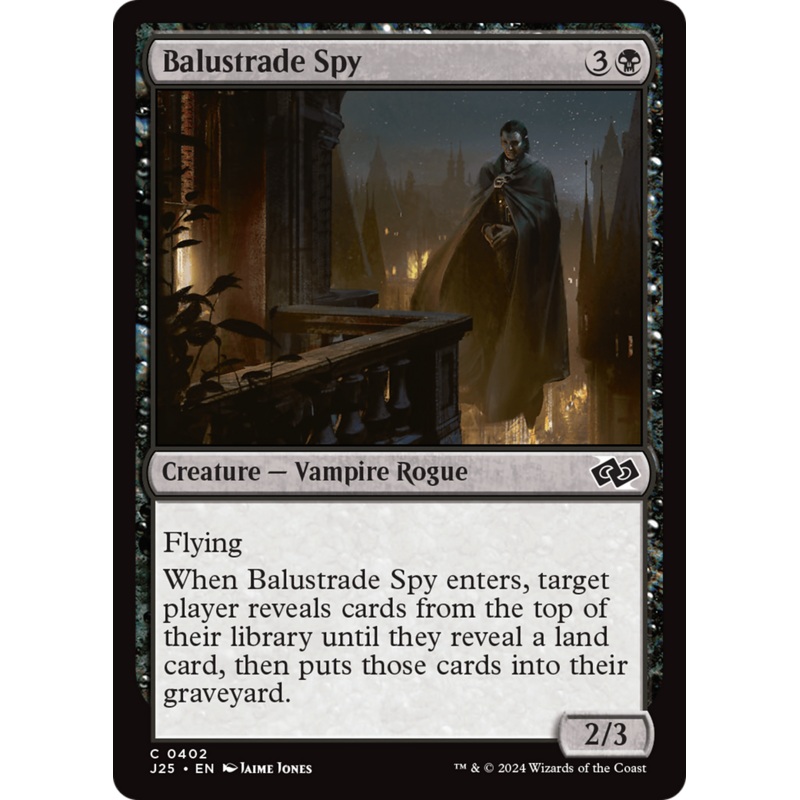 Balustrade Spy [Foundations Jumpstart]