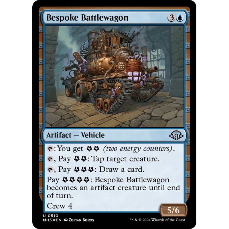 Bespoke Battlewagon (Ripple Foil) [Modern Horizons 3]
