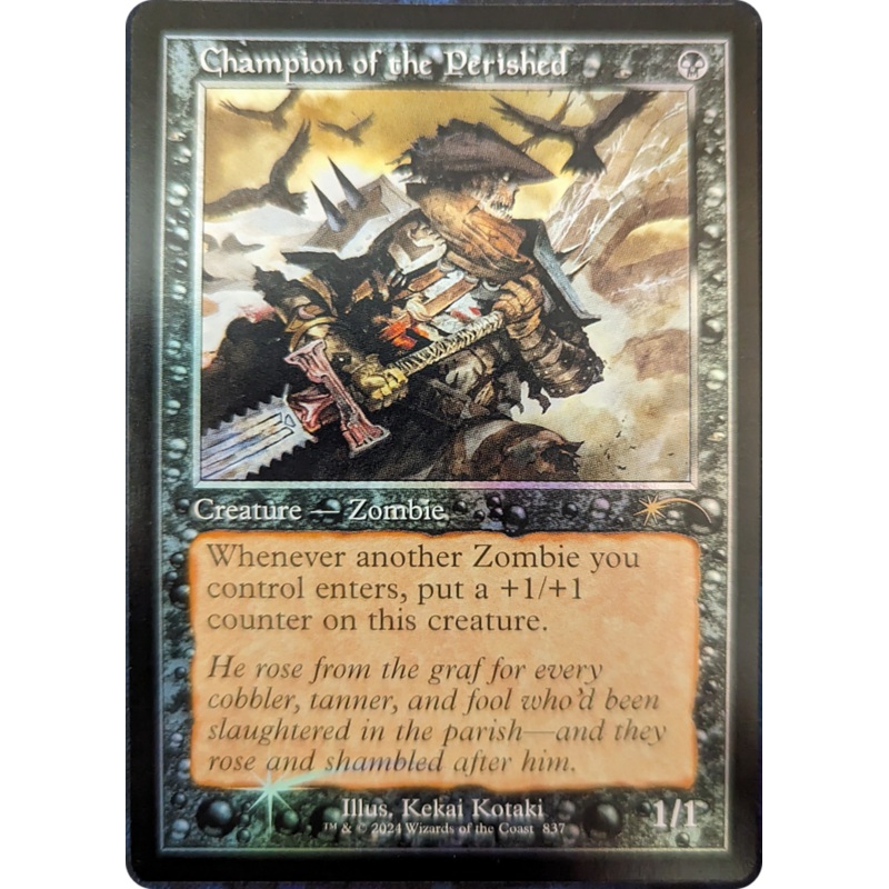 Champion of the Perished (Retro Frame) [Secret Lair Drop Series]