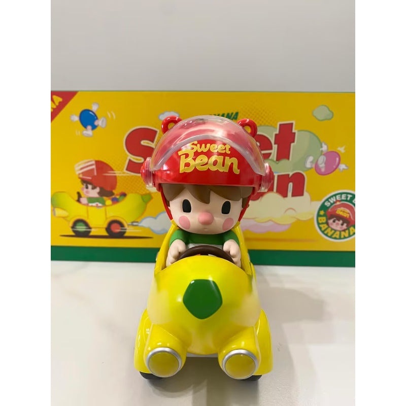 Sweet Bean Banana Chocolate Car Figurine