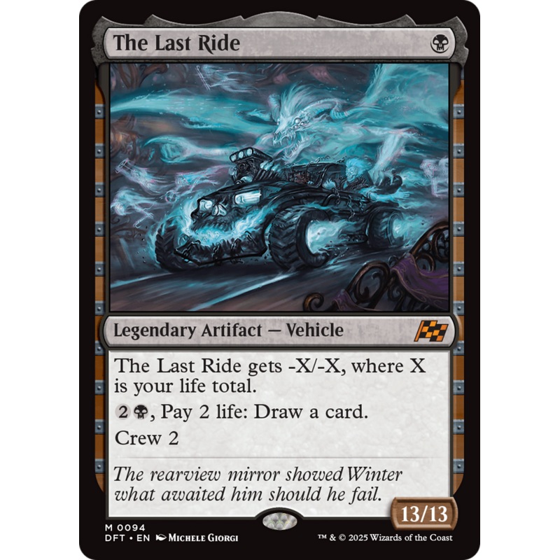 The Last Ride [Aetherdrift]