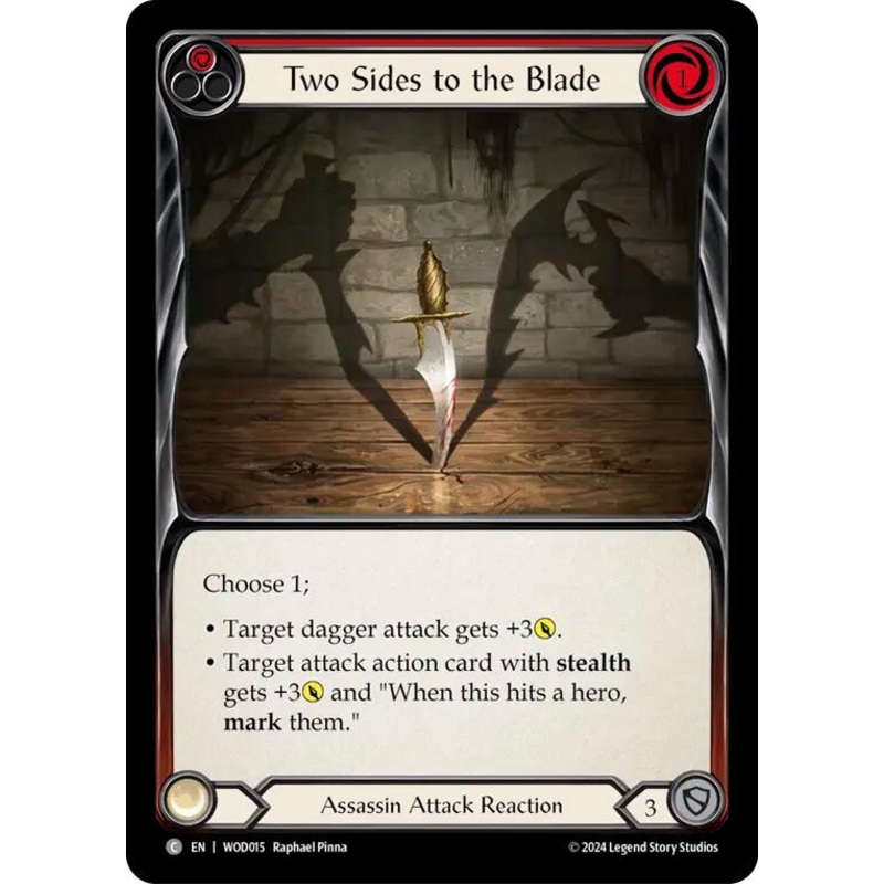 Two Sides to the Blade [WOD015] (The Hunted Arakni, Web of Deceit Blitz Deck)