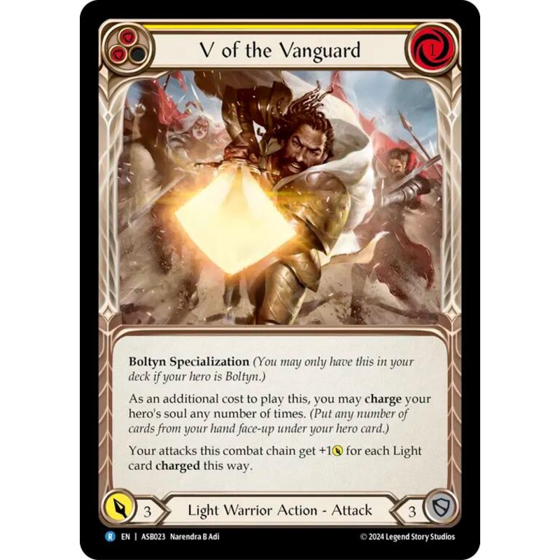 V of the Vanguard [ASB023] (Armory Deck: Boltyn)
