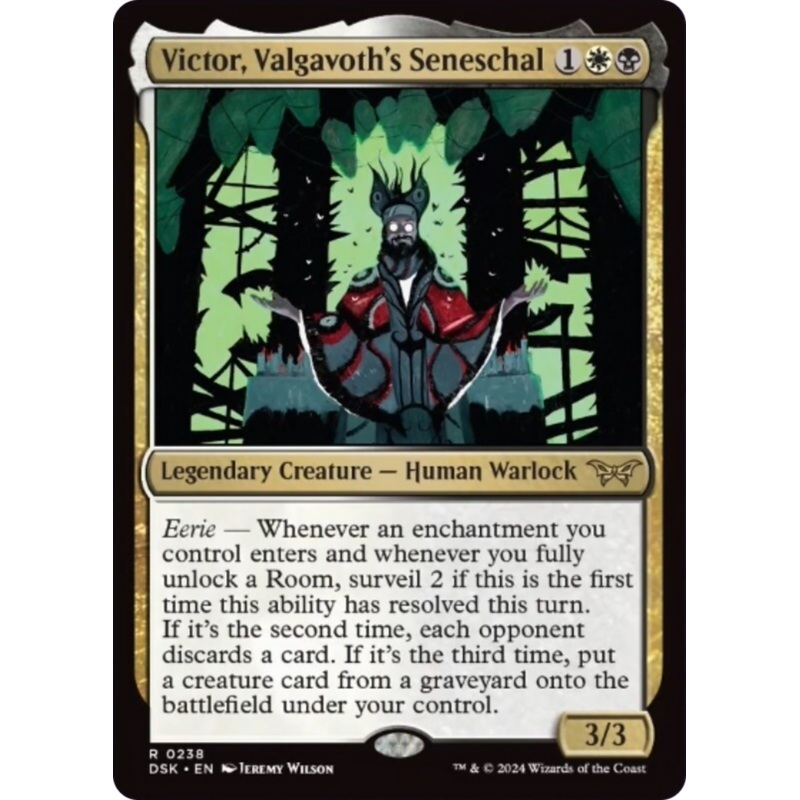 Victor, Valgavoth’s Seneschal [Duskmourn: House of Horror]