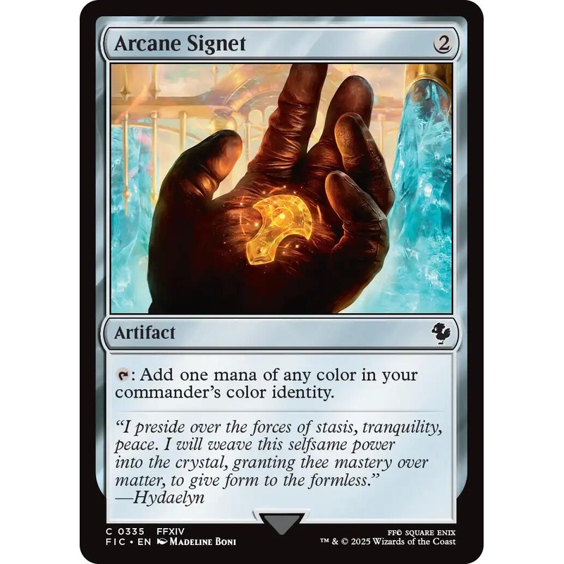 Arcane Signet (0335) (Surge Foil) [FINAL FANTASY Commander]