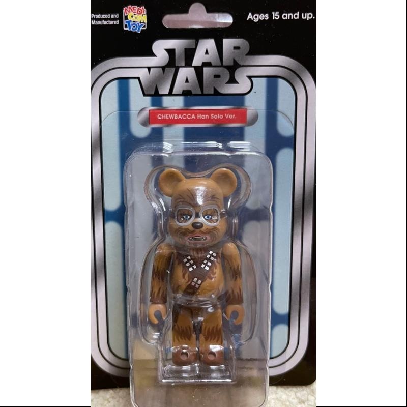 Bearbrick STAR WAR CHEWBACCA Han Solo Ver. 100% Limited Medicom Be@rbrick