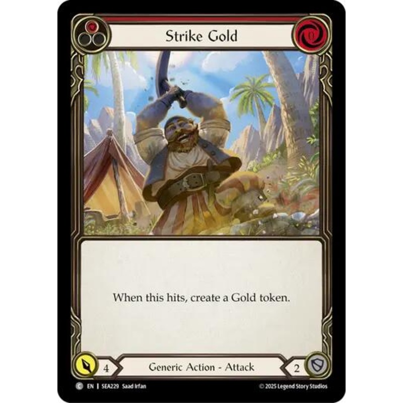 Strike Gold (Red) [SEA229] (High Seas)