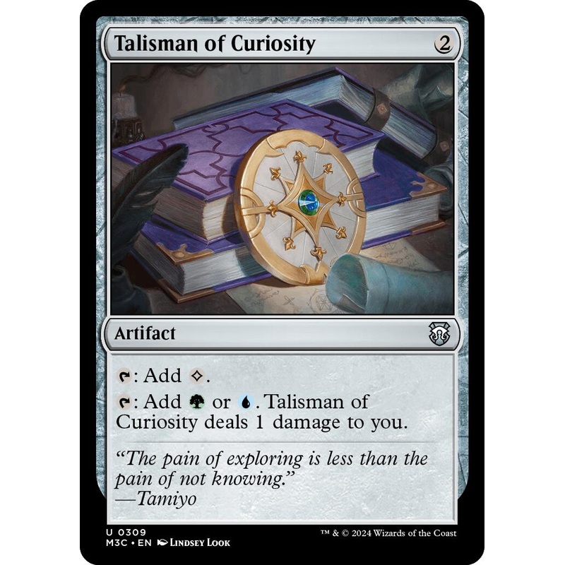 Talisman of Curiosity [Modern Horizons 3 Commander]
