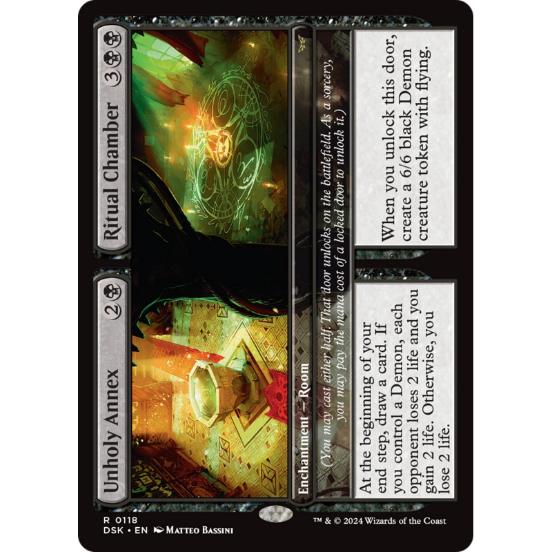 Unholy Annex // Ritual Chamber [Duskmourn: House of Horror]