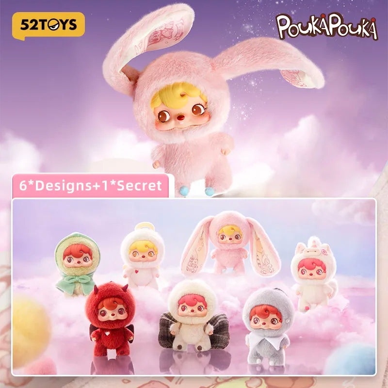 52TOYS Pouka Pouka Mood Bubbles Blind Box Vinyl Plush Figure