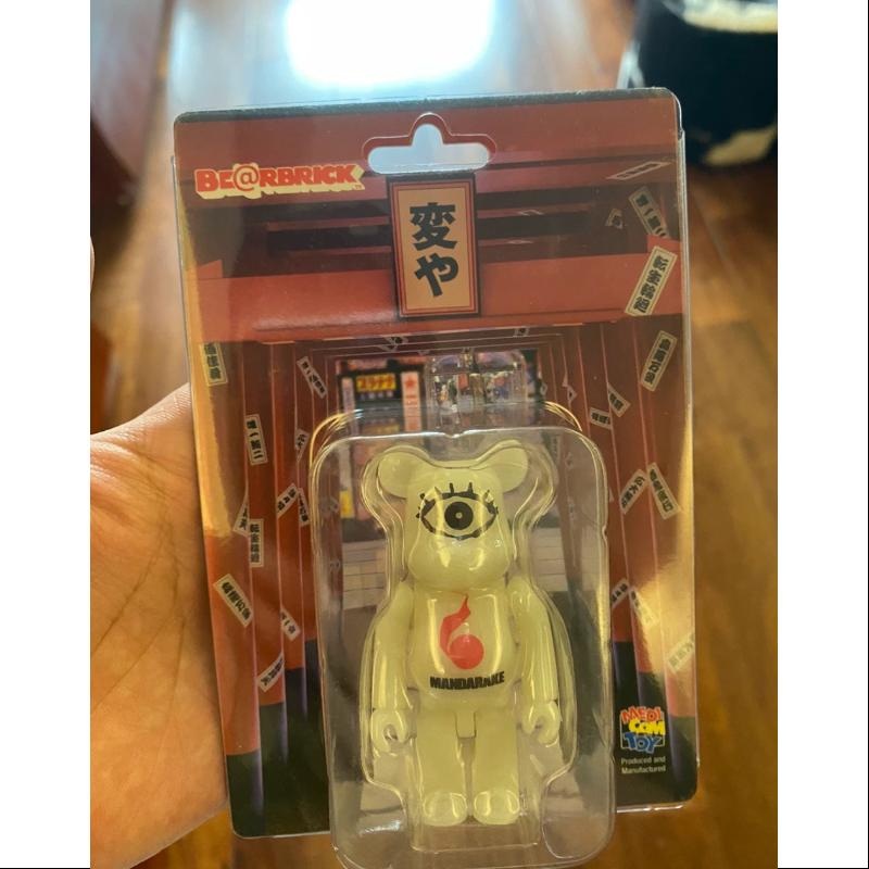 Bearbrick MANDARKE Glow in Dark 100% Limited Medicom Be@rbrick 2018