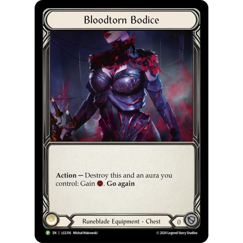 Bloodtorn Bodice [LGS316] (Promo)  Rainbow Foil