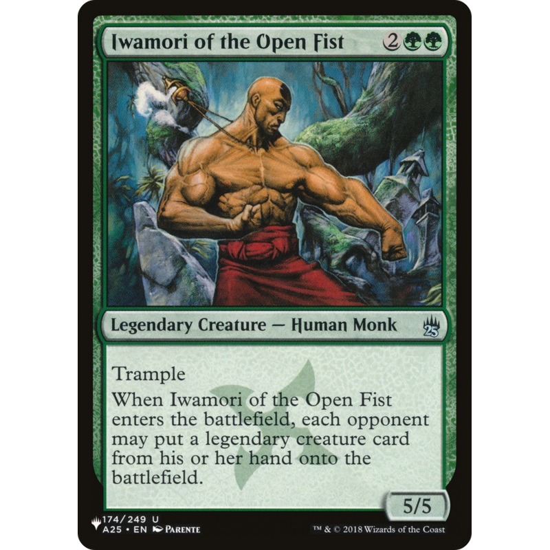 Iwamori of the Open Fist [The List]