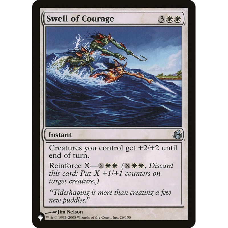 Swell of Courage [The List]