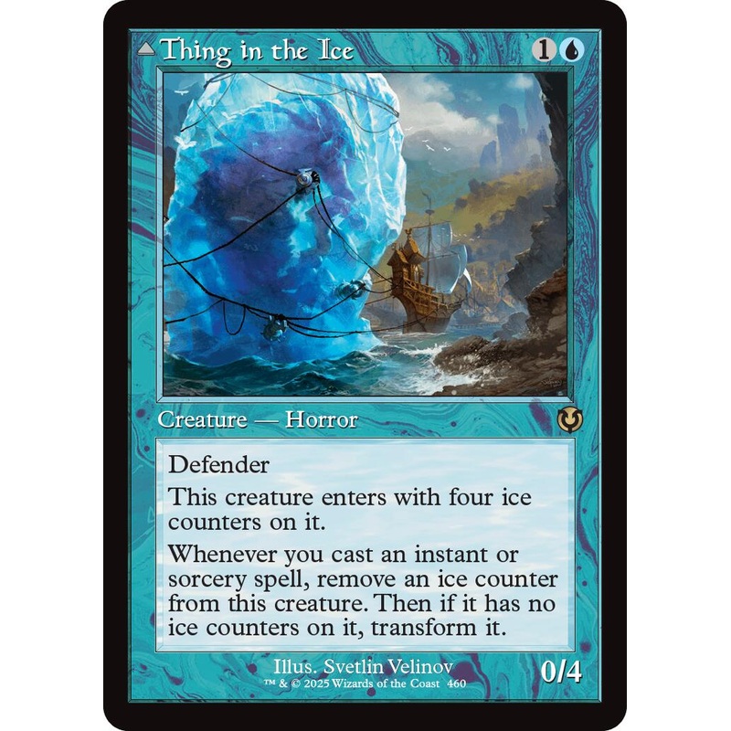 Thing in the Ice // Awoken Horror (Retro Frame) [Innistrad Remastered]