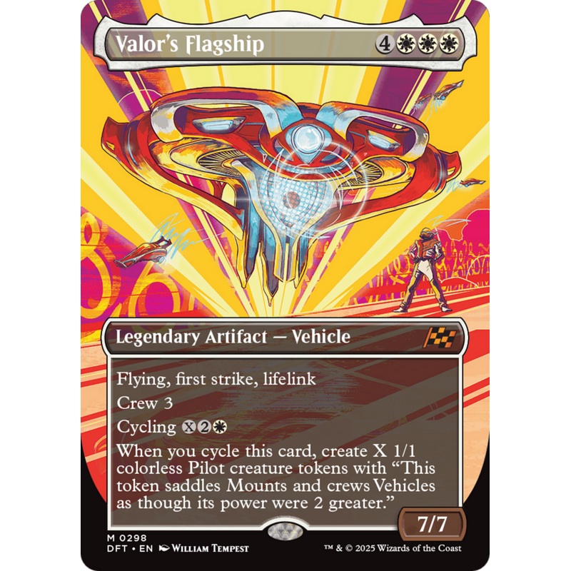 Valor’s Flagship (Borderless) [Aetherdrift]