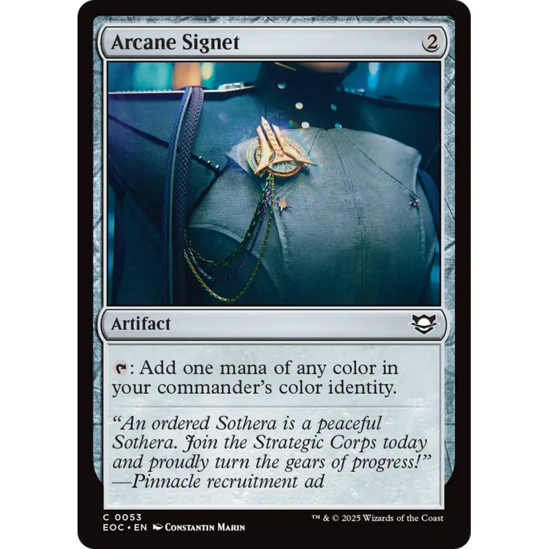 Arcane Signet [Edge of Eternities Commander]