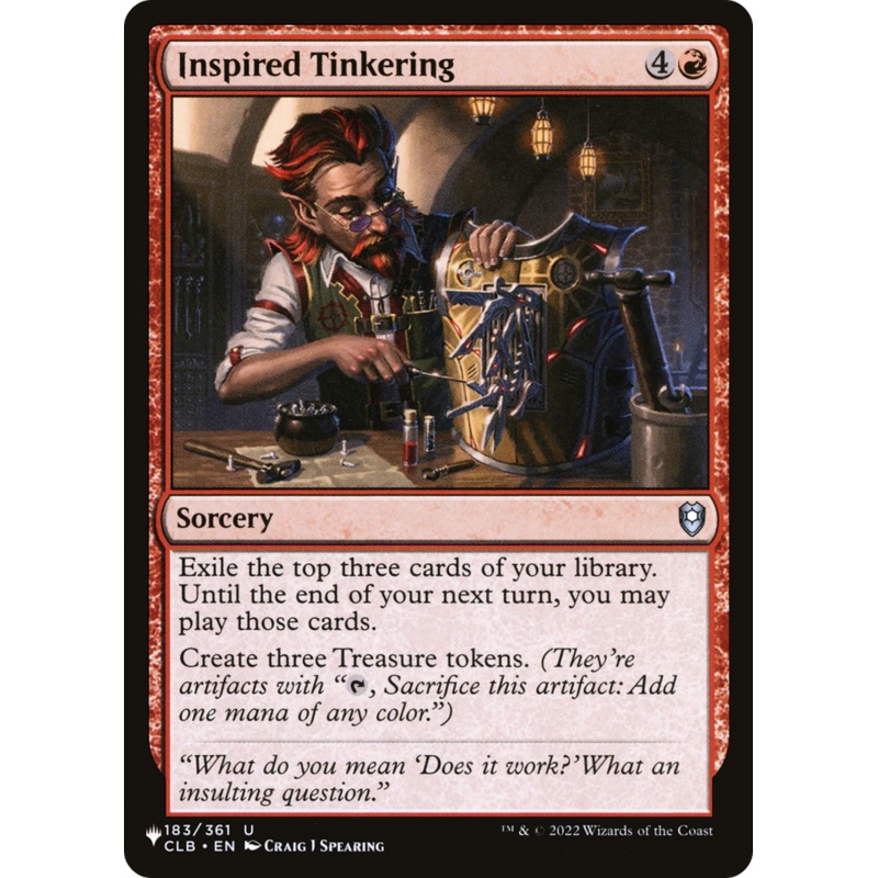 Inspired Tinkering [The List]